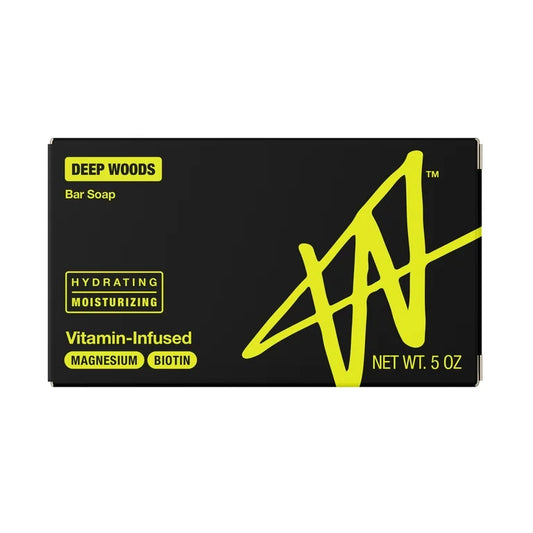 W Hydrating Soap Bar by Jake Paul, Deep Woods Scent, 5 oz