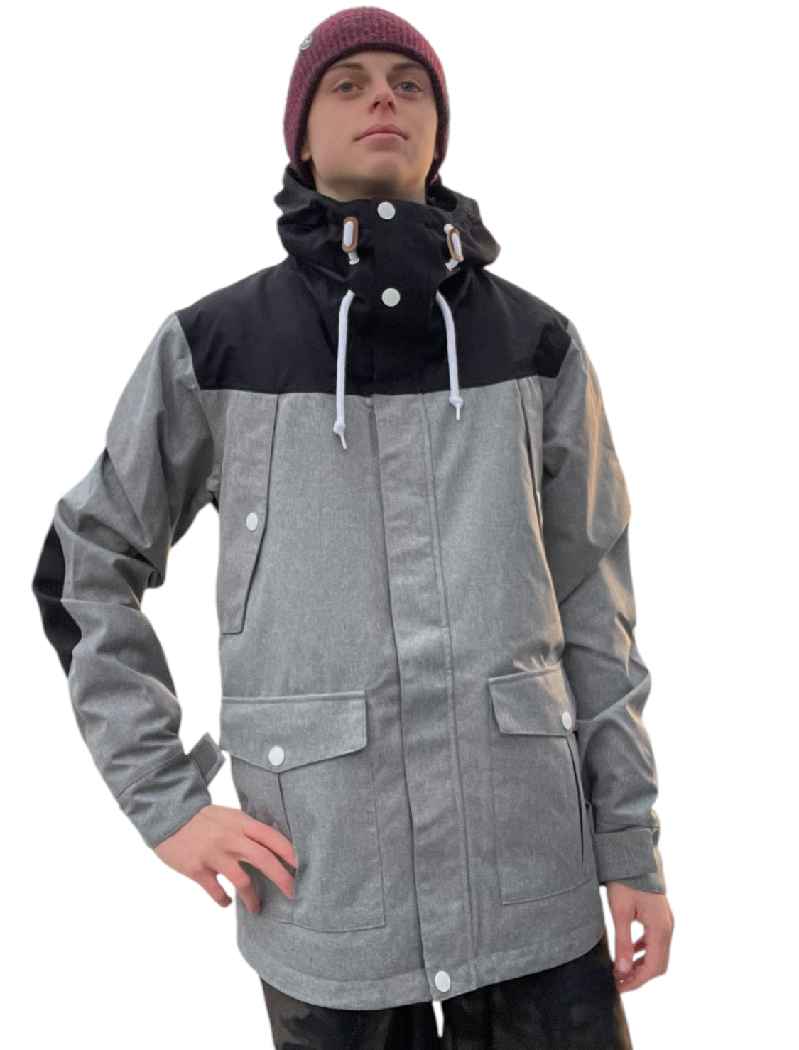 CLWR Charge Jacket Grey Melange