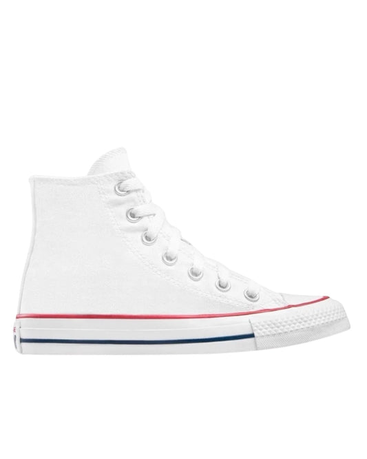 White Converse Chuck Taylor All Star ankle sneakers