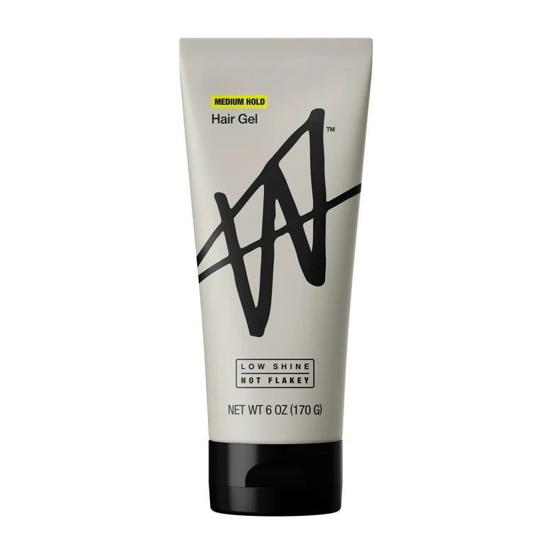 W By Jake Paul Hair Gel - Low Shine - Non-Sticky - Styling Gel for Men - Medium Hold - 6 fl oz