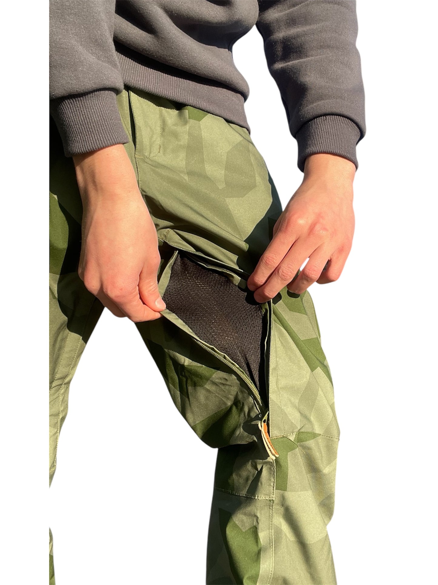 CLWR Sharp Pant Asymmetric Loden